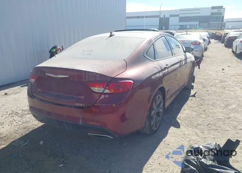 2015 Chrysler 200 S z USA, uszkodzony, nr VIN 1C3CCCBGXFN551536